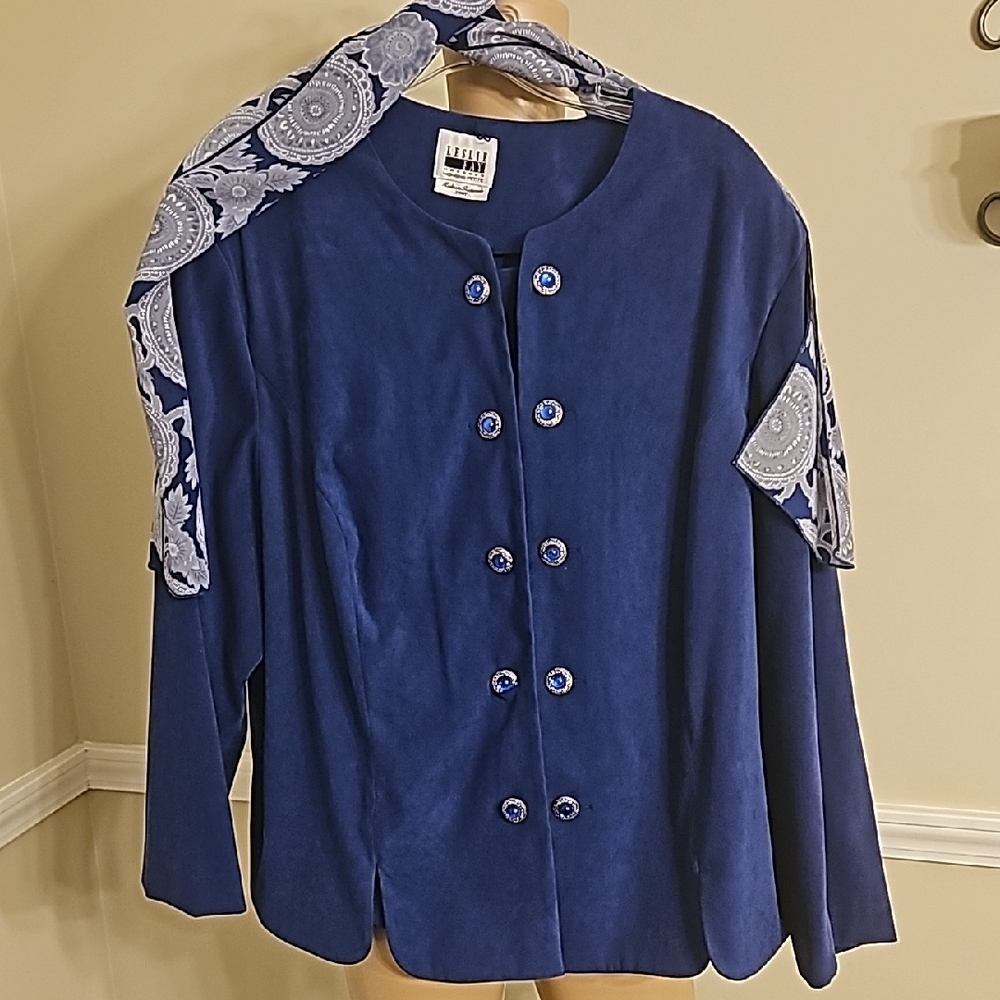 Two Piece Skirt Set With Scarf
